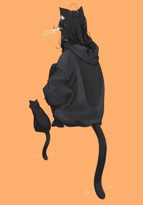 A Story About a Black Cat Who Becomes a Girl A Story About a Black Cat Who Becomes a Girl